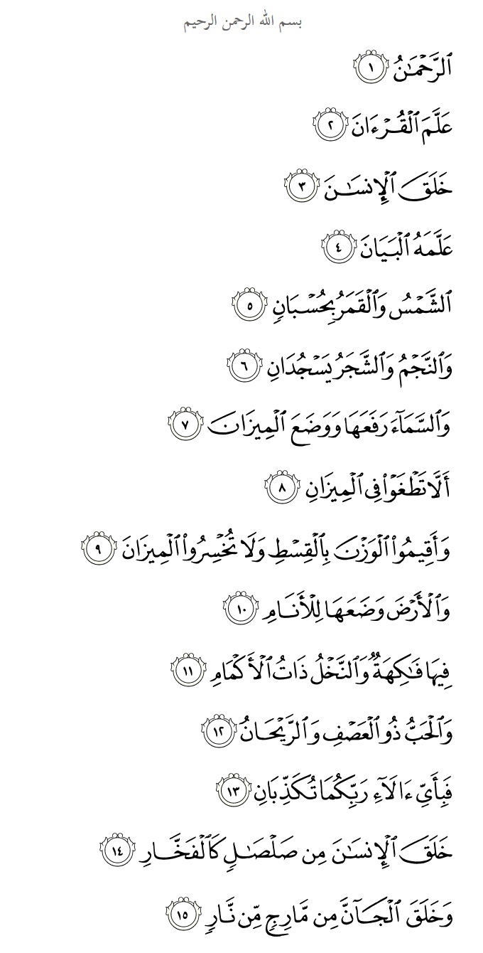 Ar-Rahman (Sura Miłosierny)