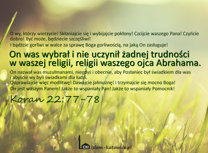 Bóg pragnie dla was ułatwienia, a nie utrudnienia - 2:185