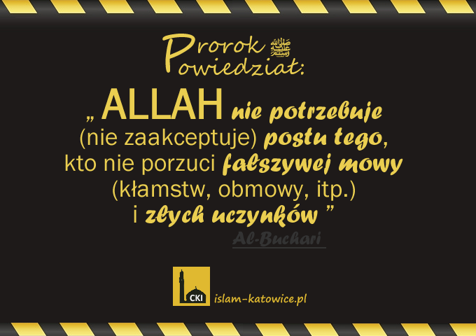 Ramadan - miesiącem poprawy charakteru i zachowania