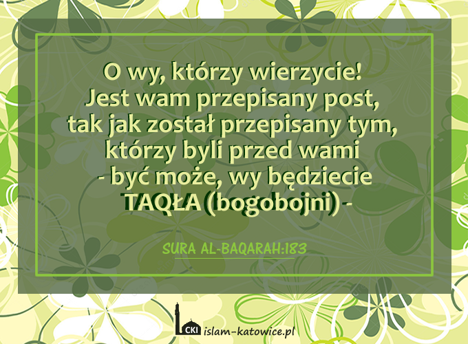 Przygotuj Się Przed Ramadanem