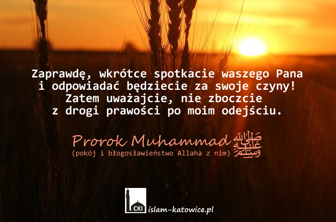 MOWA POŻEGNALNA PROROKA ﷺ