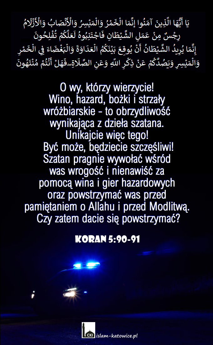 ..Czy zatem dacie się powstrzymać? (5:90-91)