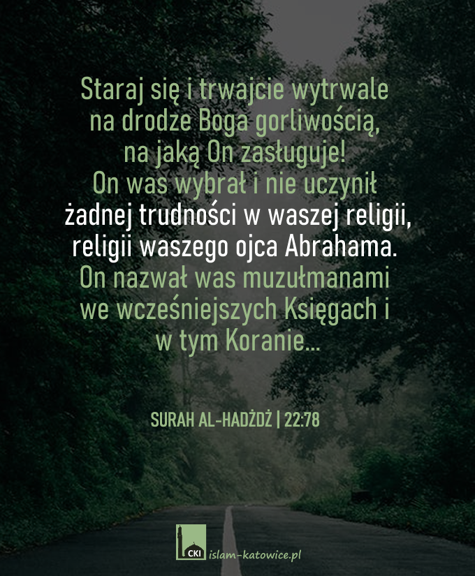 Islam jest religią łatwośći!
