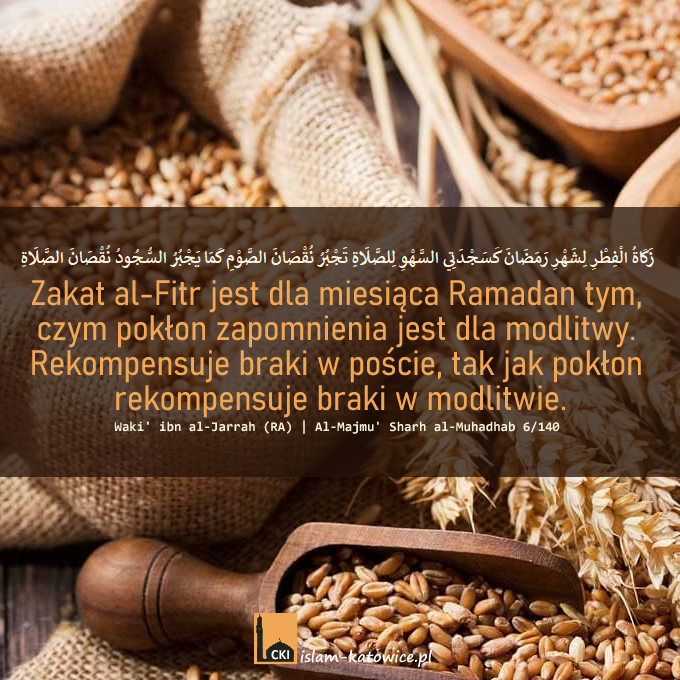 Przypomnienie o Zakatulfitr