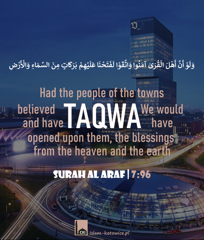 Barakah through Taqwa